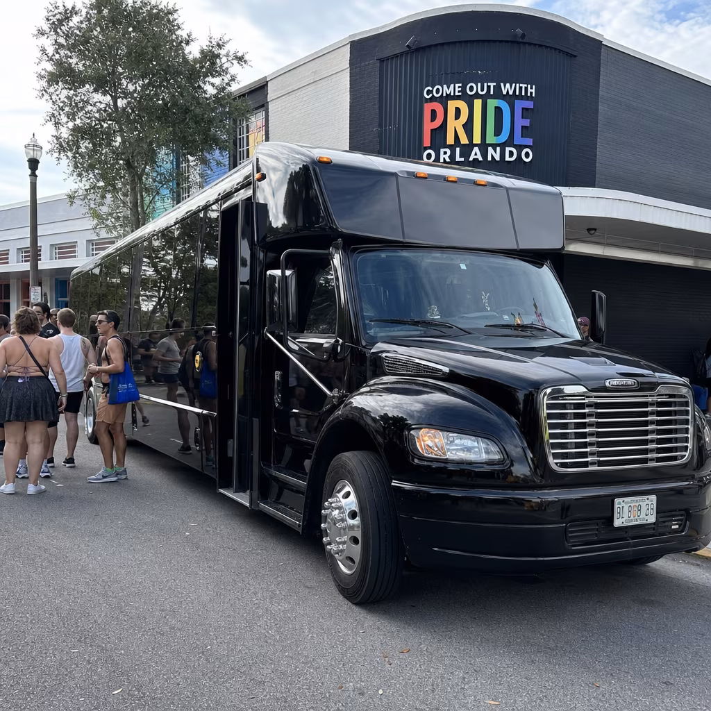 Rent a Bus to Come Out With Pride Orlando
