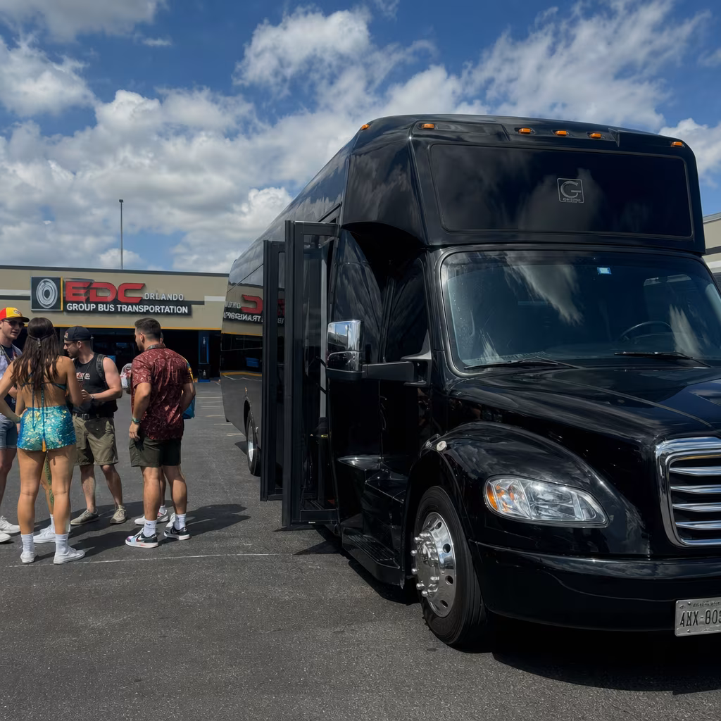 Rent a Bus to EDC Orlando Group Bus Transportation