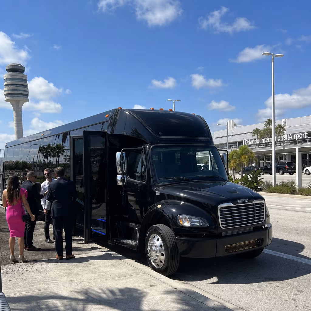 Rent a Bus to Orlando International Airport