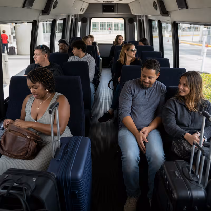 Orlando Airport Transportation fleet vehicle