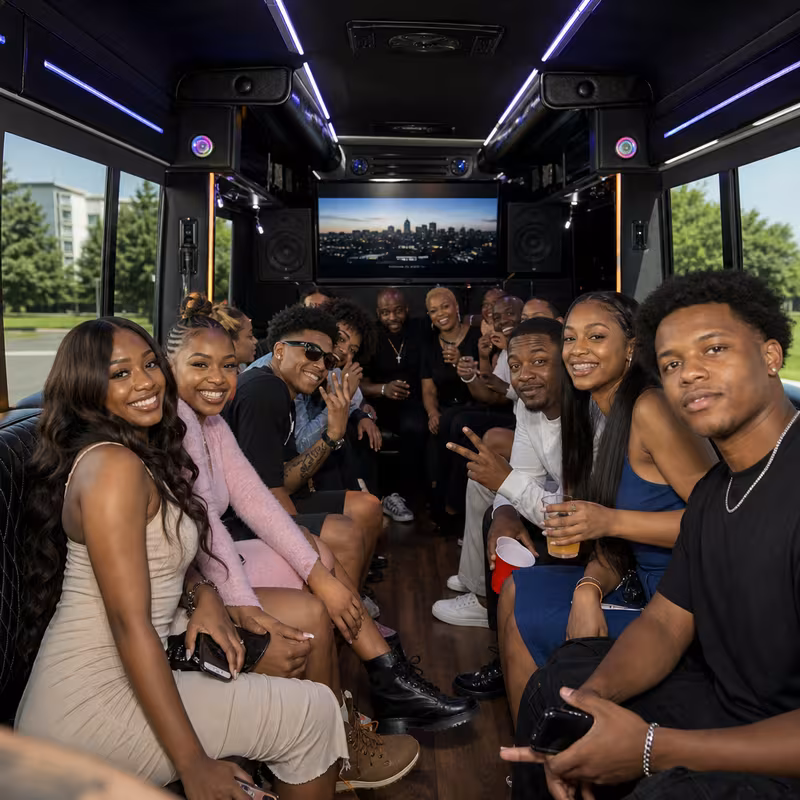 Orlando Birthday Transportation fleet vehicle