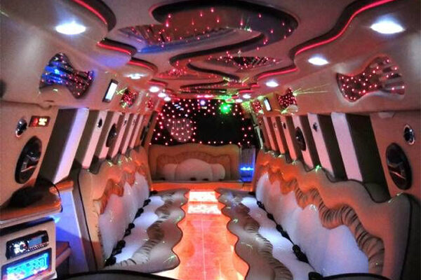 Escalade Limo Interior Orlando